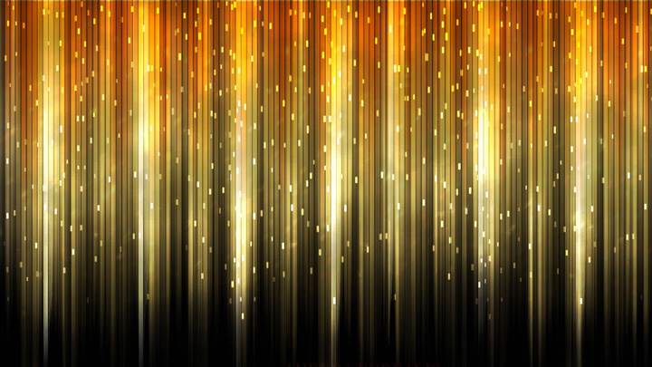 Aurora Borealis Yellow Stripes